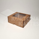 12 x 12 x 5 cm - kartona kastes ar logu