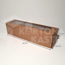 32 x 8.3 x 8.3 cm - kartona kastes ar logu