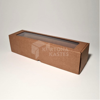 32 x 8.3 x 8.3 cm - kartona kastes ar logu