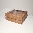 19 x 19 x 8 cm - kartona kastes ar vāku 19 x 19 x 8 cm - kartona kastes ar vāku