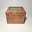 20 x 20 x 16 cm - Kartona kastes ar vāku 20 x 20 x 16 cm - Kartona kastes ar vāku