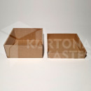 14 x 14 x 7 cm - kartona kastes ar vāku