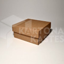 14 x 14 x 7 cm - kartona kastes ar vāku
