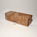20 x 7 x 6 cm - kartona kastes