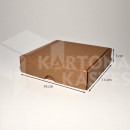 16 x 16 x 3 cm - kartona kastes