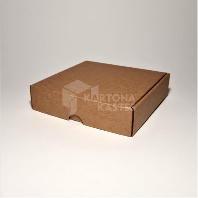 16 x 16 x 3 cm - kartona kastes