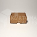 8.5 x 8.5 x 3.5 cm - kartona kastes