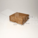 8.5 x 8.5 x 3.5 cm - kartona kastes
