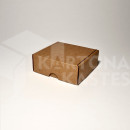 8.5 x 8.5 x 3.5 cm - kartona kastes