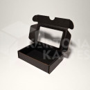 13.5 x 9 x 3 cm - kartona kastes ar logu