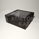 25 x 25 x 10 cm - kartona kastes ar vāku