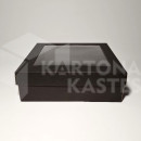 31 x 31 x 12 cm - kartona kastes ar vāku