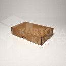 13.5 x 9 x 3 cm - kartona kastes